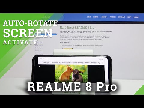How to Activate Screen Rotation in REALME 8 Pro – Turn Screen Automatically