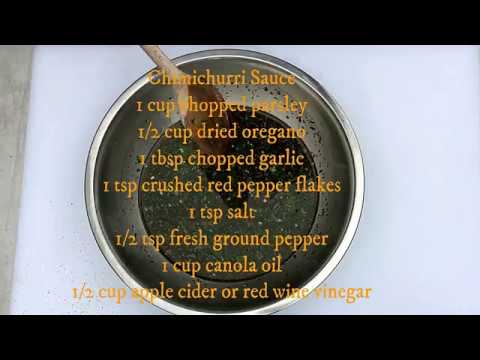 How to make Chimichurri Sauce Recipe (Como hacer Salsa de Chimichurri