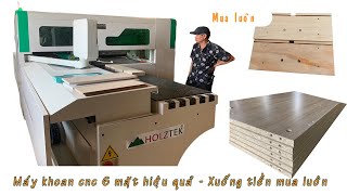 Máy khoan cnc 6 mặt hiệu quả, đáng mua | MASTER-612