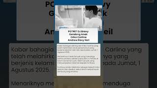 POTRET DJ Bravy Gendong Anak Erika Carlina, Tampak Senyum Bahagia saat Tatap Andrew Raxy Neil