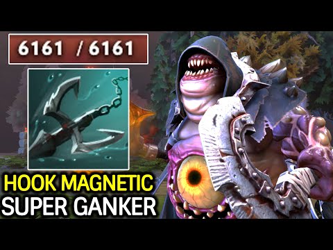 Pudge Solo Mid – Imba Hook Magnetic Super Ganker Unleashed Dota 2