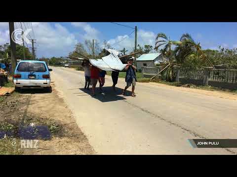 Lack of power, water hampering Tonga cyclone cleanup