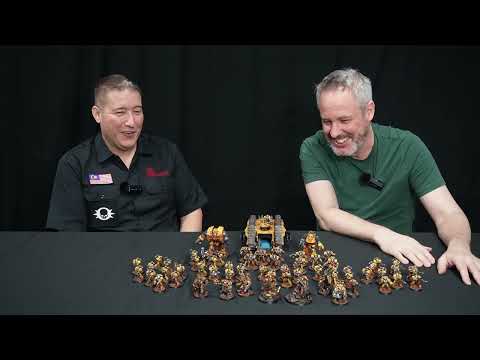 Horus Heresy - Imperial Fists Army Showcase
