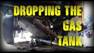 Replacing Jeep Fuel Tank - Part 2 - Dropping the Old Tank
