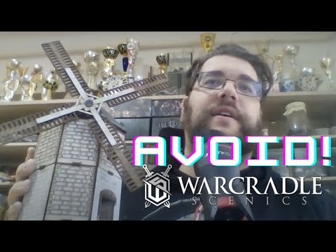 AVOID this prepainted MDF Windmill (from Bolt Action Normandy Farm range) by Warcradle Scenics