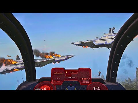 This Sci-Fi Battle Looks Like a Movie (Massive Capital Ship War)