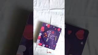 Cadbury dairymilk valentines gift box 💗😍 opening video 💥 #shorts #dairymilk