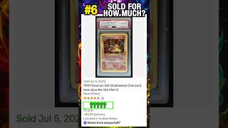 1999 Pokemon Charizard Shadowless Holo graded PSA 10 sold on eBay for how much?!