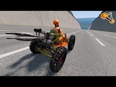 High speed freaky jumps #78 - Beamng Drive