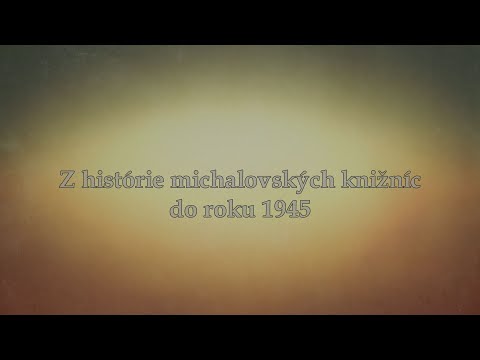 Špaciriki po varošu - Z histórie michalovských knižníc do roku 1945
