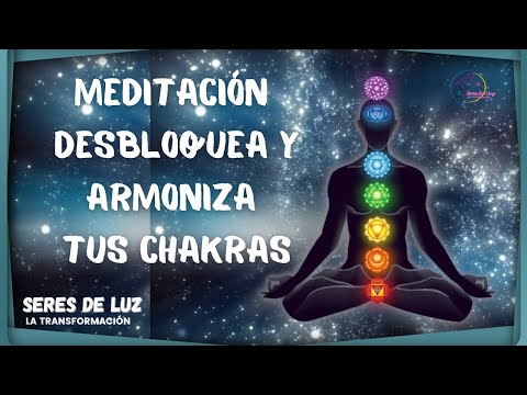 ✨ Meditación guiada para limpiar y alinear los chakras ✨ Meditación para desbloquear los 7 chakras