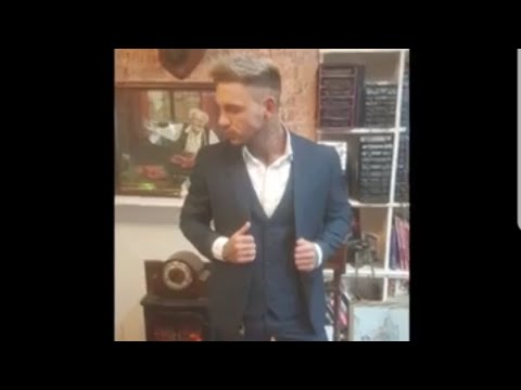 EX ON BEACH STAR SEAN PRATT IN FOR TAILORING SERVICE  AT JAMES PERSONAL TAILOR