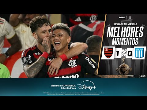 Gols e lances de Flamengo x Racing