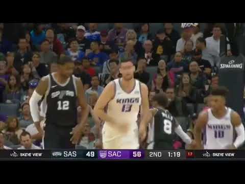 (Full Game Highlights!!!) Spurs vs Kings!!) (10/2/17)