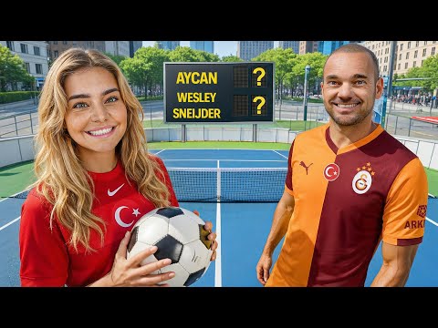 I CHALLENGED SNEIJDER TO A MATCH OF FOOT TENNIS! (Who Won?)