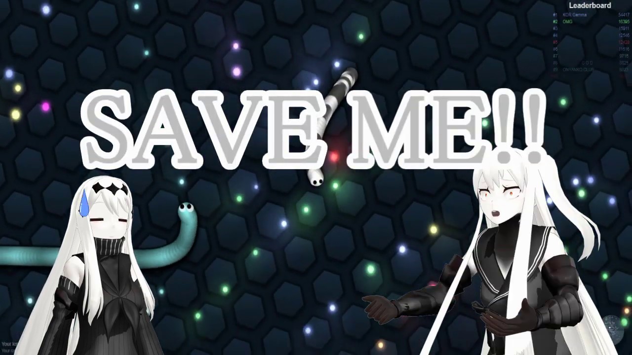 【SLITHER.IO】ゆっくりのんびりやってみた