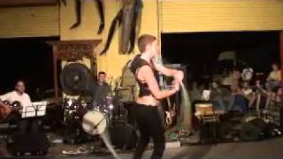 Billy Tempest hoops with Slide Albatross at The Rhythm Hut