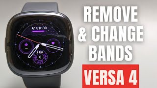 How to Change Bands on Fitbit Versa 4