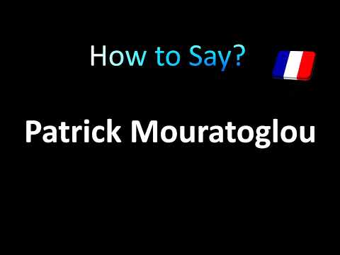 How to Pronounce Patrick Mouratoglou (French)