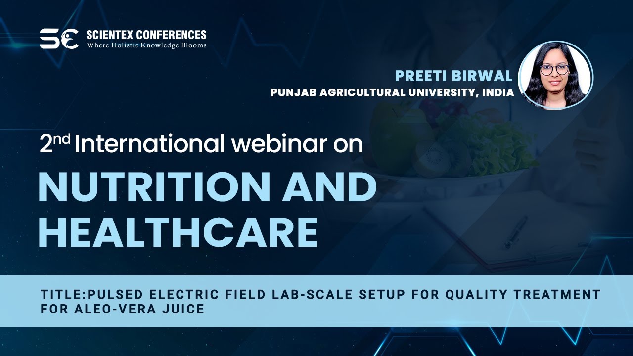 Pulsed electric field lab-scale setup for quality treatment for aleo-vera juice