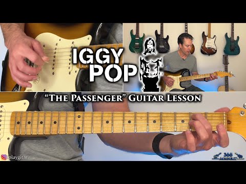 Iggy Pop - The Passenger Guitar Lesson