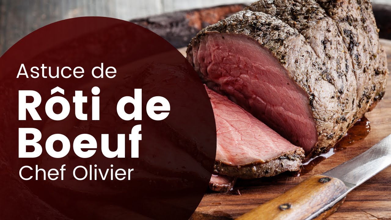 Rôti de boeuf sauce champignons de saison