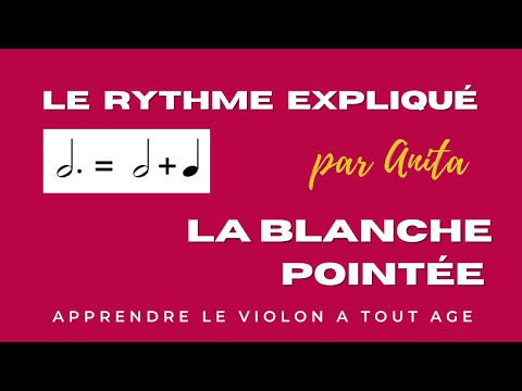 Jouer la blanche pointée au violon