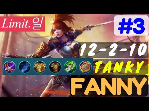 Tank Fanny Rally Works | Tanky Fanny Gameplay and Build #3 by Limit 일 Video