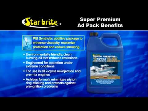Star Brite Super Premium Synthetic Blend TC-W3 2 Cycle Engine Oil