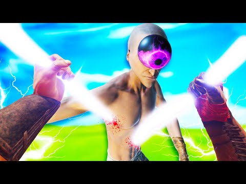 I Became Zeus and Destroyed My Friend with Lightning Bolts in Blade and Sorcery VR Multiplayer!