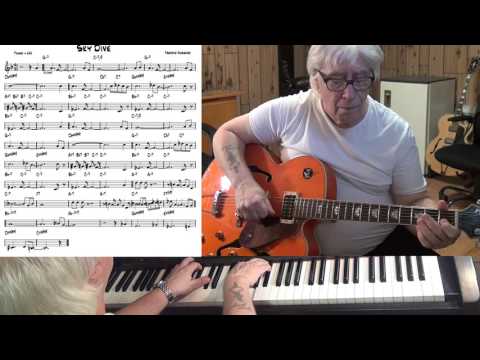 Sky Dive - Jazz guitar & piano cover ( Freddie Hubbard )