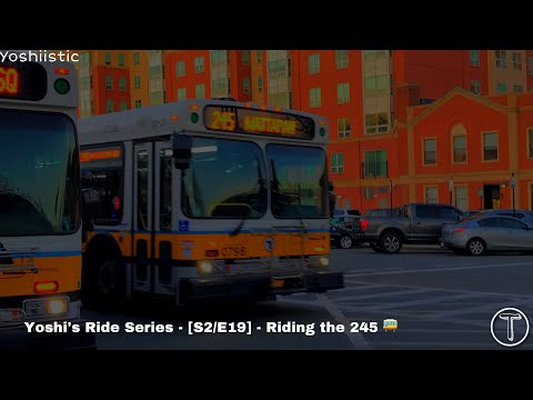 The Bizarre Imagination | Yoshi's Ride Series {S2-E19} - Riding the 245 🚌 - {MBTA}