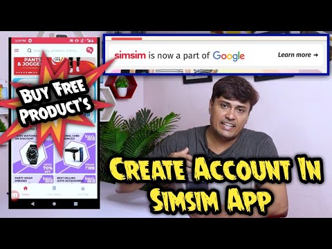 How to get free products and earn money from Simsim | How To Create Account In SimSim App | Simsim |