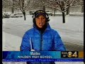 WBZ TV First Mention Of SKYWARN Spotters 1 6 2005 In Memory Honor Of Mish Michaels