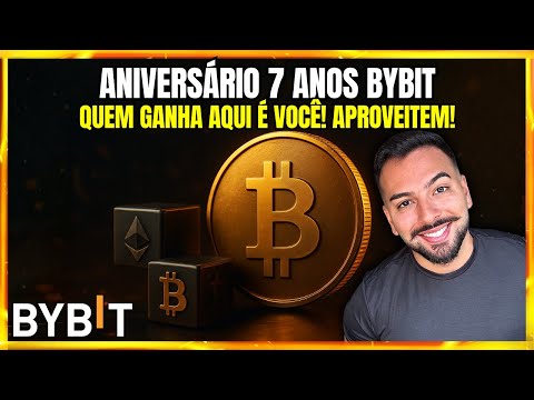 Bybit completa 7 anos e libera prêmios exclusivos! Não fique de fora!