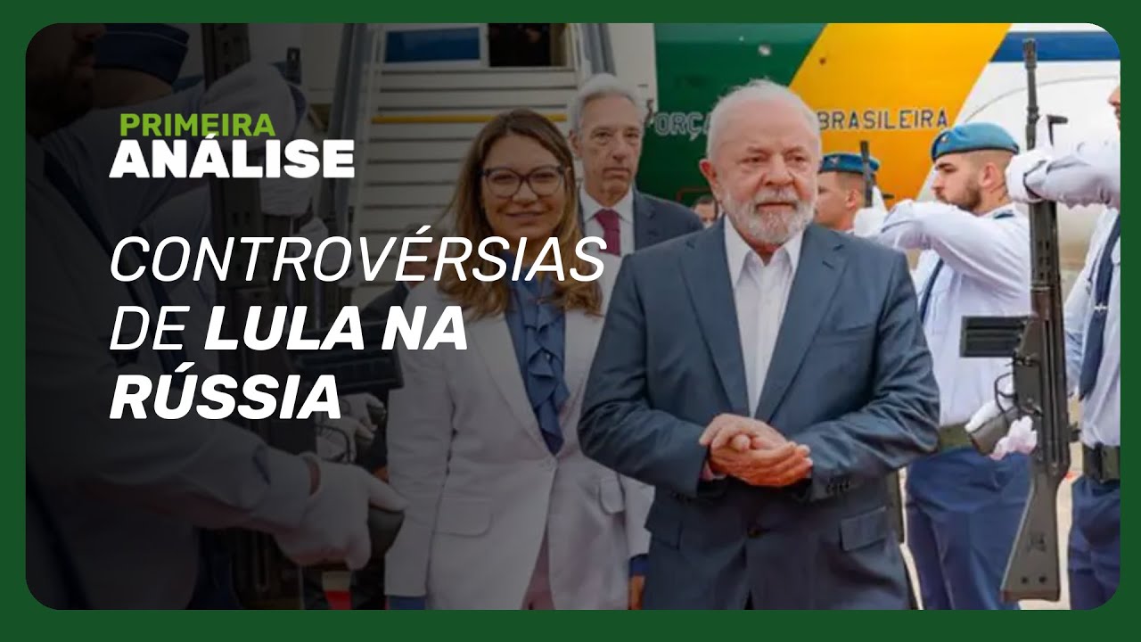 Lula chega à Rússia e levanta questionamentos sobre presença em desfile militar em meio a guerra