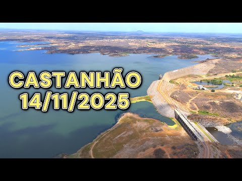 Açude Castanhão Dados Atualizados hoje 14/11/2025 Ceará