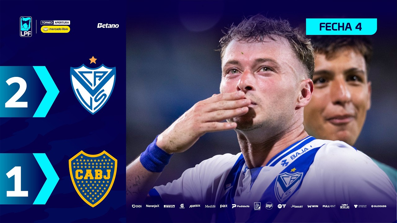 Vélez Sarsfield vs Boca Juniors Highlights