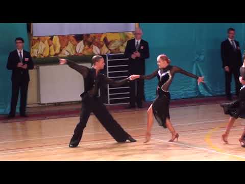 Evgeny Smirnov - Alena Surovova , Paso 1/ 4 WDSF Internetional Open Latin Moskvich 2017