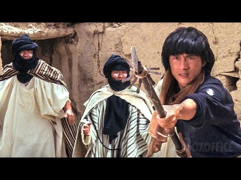 Jackie Chan fights Saharian Ninjas for 10 minutes 🌀 4K