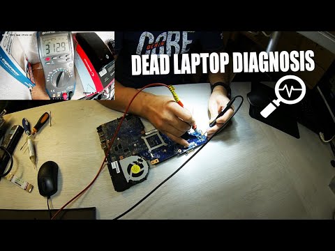 DEAD LAPTOP REPAIR-FAULTY MOSFETS (TOSHIBA C55-A-1NG)