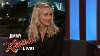 Olivia Hamilton on Husband Damien Chazelle, Ryan Gosling & Awkward Moment with Emma Stone video