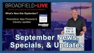 September News, Specials, & Updates