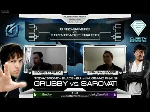 Starcraft 2 Alienware Arena Pro-Am Tournament Grand Final - Grubby vs c.Sarovati BO7 Match 2