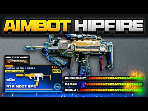 the BEST *BROKEN* META LOADOUT in Warzone after the NEW UPDATE! (Best HIPFIRE MPC 25 Class Setup)