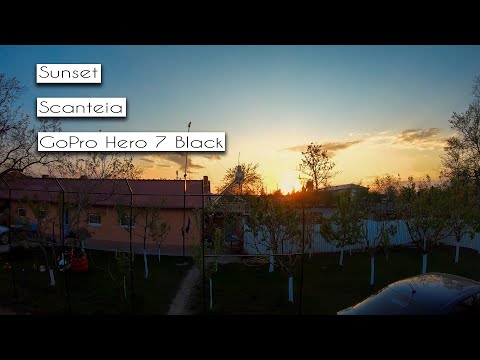 Time-lapse apus Scanteia