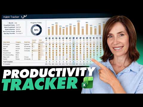 Excel Habit Tracker: Free Template Excel Habit Tracker: Free Template