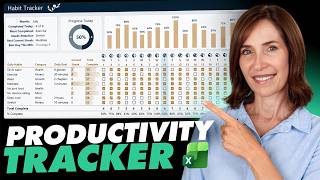Excel Productivity Tracker You'll Actually Stick With (Free Template)