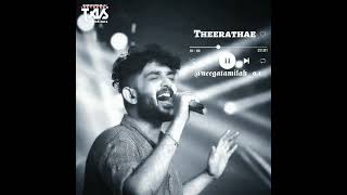 Theerathae | #sidsriram | Love Status video | #shorts #love #trendingstatus #sid #thiruttustatus