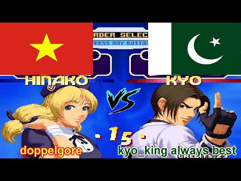 KOF 2000 - doppelgore vs kyo_king always best FT5